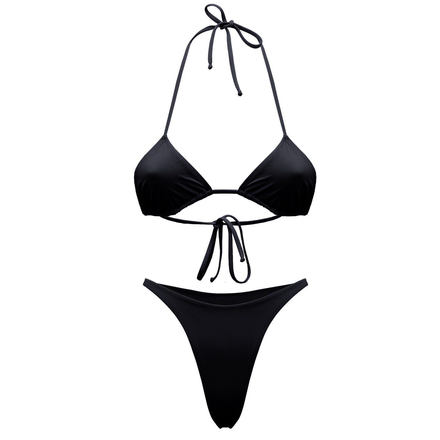Bikini set nero Exotico