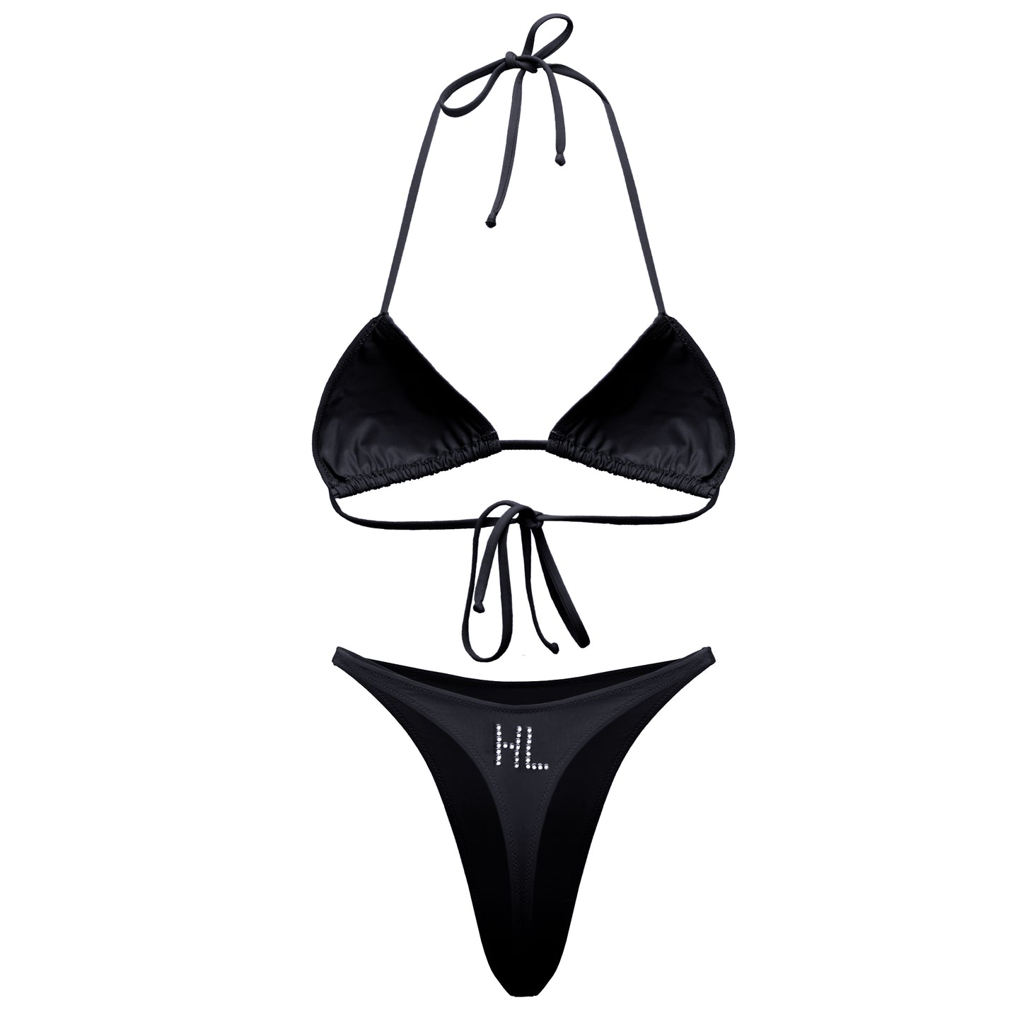 Bikini set nero Exotico