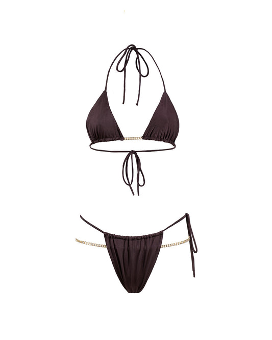 Chocolate NIKKI bikini