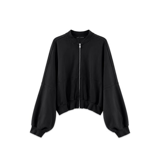 SWEATSHIRT WITH STUDS - black