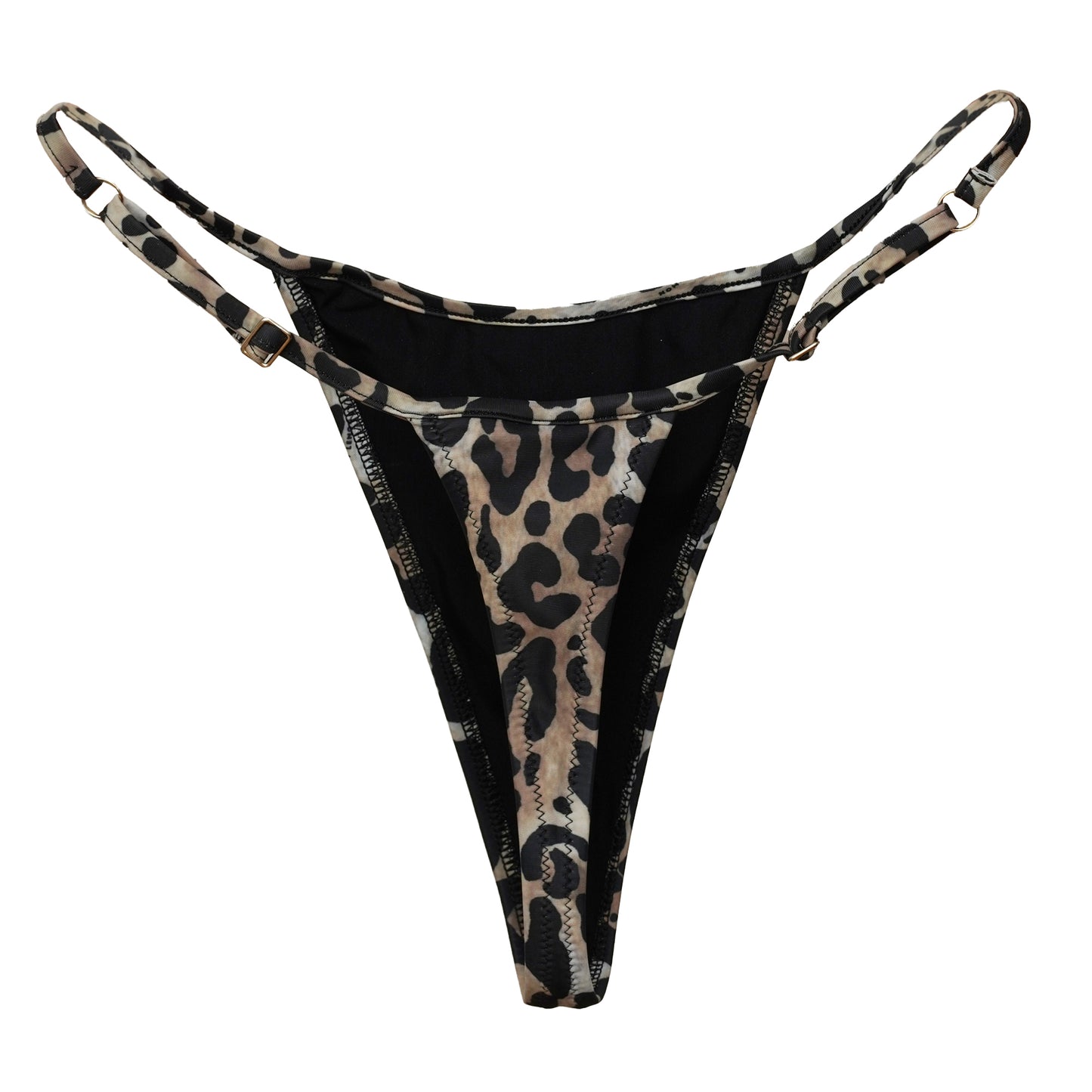 Mya thong bikini bottom leopard