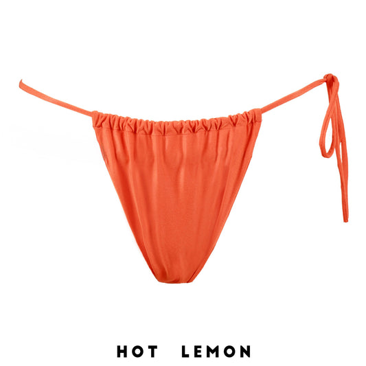 SLIP NIKKI ORANGE adjustable tie-side