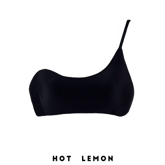ASYMMETRIC TOP MOKAY BLACK push-up