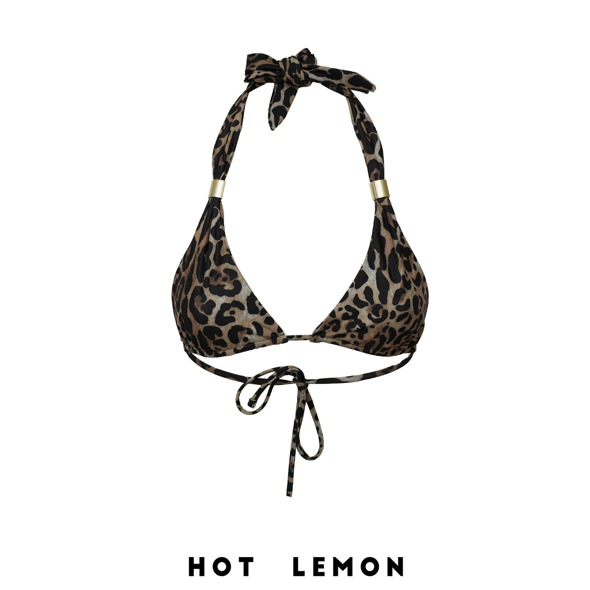 Rio bikini top leopard