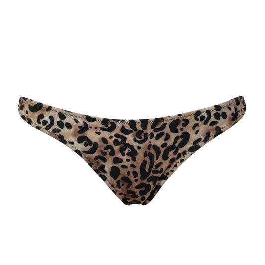 Mila cheeky bikini bottom leopard