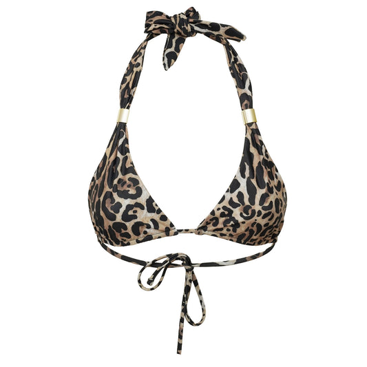 Rio bikini top leopard